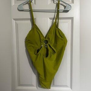 Wild Fable Chartreuse Green One Piece